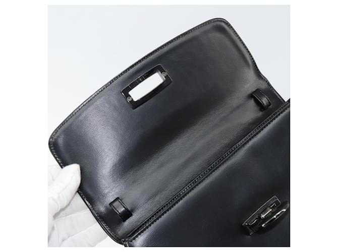 Borsa a Mano GIVENCHY in Pelle Nera e Oro Auth 149668 Nero D'oro - vista 10
