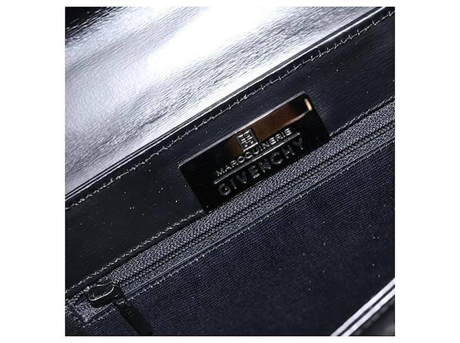 Borsa a Mano GIVENCHY in Pelle Nera e Oro Auth 149668 Nero D'oro - vista 11