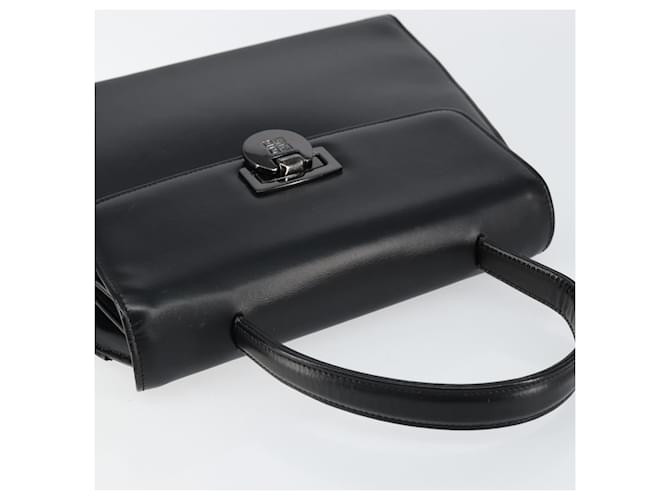 Borsa a Mano GIVENCHY in Pelle Nera e Oro Auth 149668 Nero D'oro - vista 6
