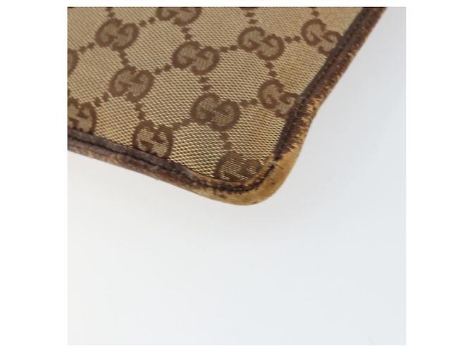 Borsa a Spalla GG Canvas Gucci Beige 27639 Auth 151876 - vista 15