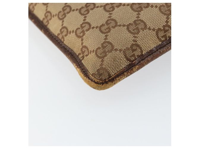 Borsa a Spalla GG Canvas Gucci Beige 27639 Auth 151876 - vista 16