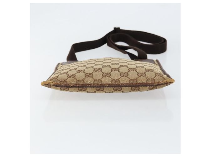 Borsa a Spalla GG Canvas Gucci Beige 27639 Auth 151876 - vista 5