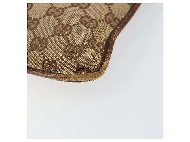 Borsa a Spalla GG Canvas Gucci Beige 27639 Auth 151876 - vista 9