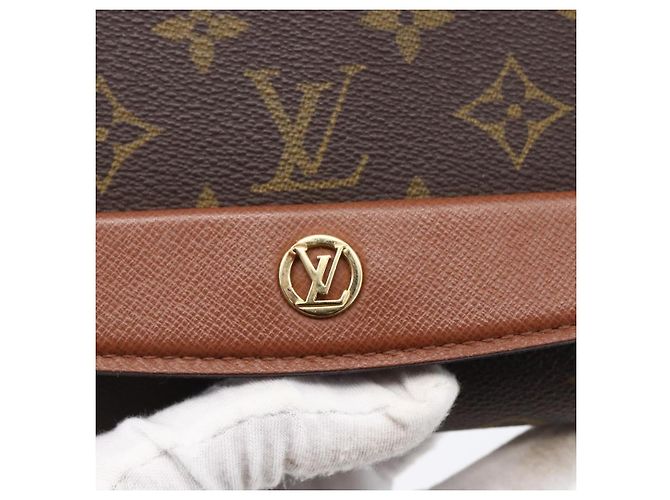 LOUIS VUITTON Borsa a Spalla Monogram Bordeaux 24 M51798 Auth LV ep11920 Monogramma - vista 17