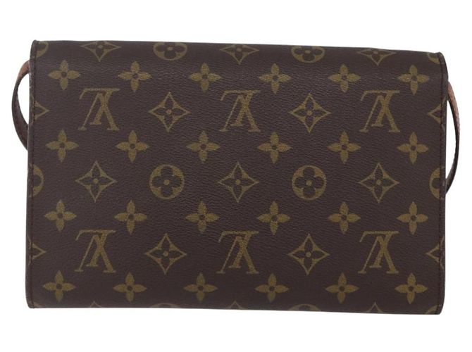 LOUIS VUITTON Borsa a Spalla Monogram Bordeaux 24 M51798 Auth LV ep11920 Monogramma - vista 2