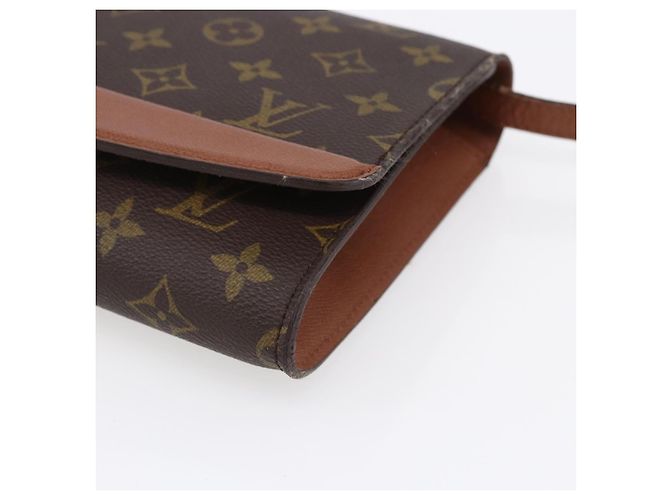 LOUIS VUITTON Borsa a Spalla Monogram Bordeaux 24 M51798 Auth LV ep11920 Monogramma - vista 9