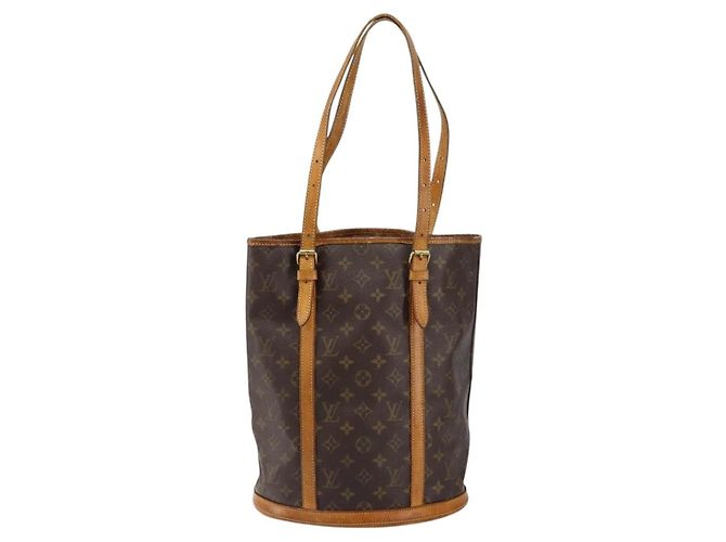 LOUIS VUITTON Borsa a Spalla Monogram Bucket GM M42236 LV Auth bs30623 Monogramma - vista 13