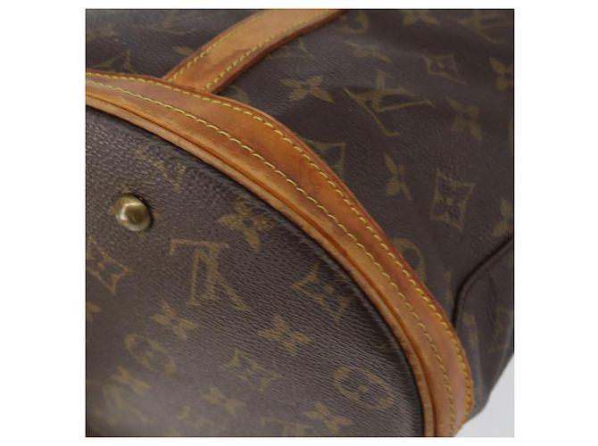 LOUIS VUITTON Borsa a Spalla Monogram Bucket GM M42236 LV Auth bs30623 Monogramma - vista 15