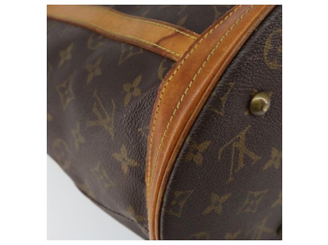 LOUIS VUITTON Borsa a Spalla Monogram Bucket GM M42236 LV Auth bs30623 Monogramma - vista 16