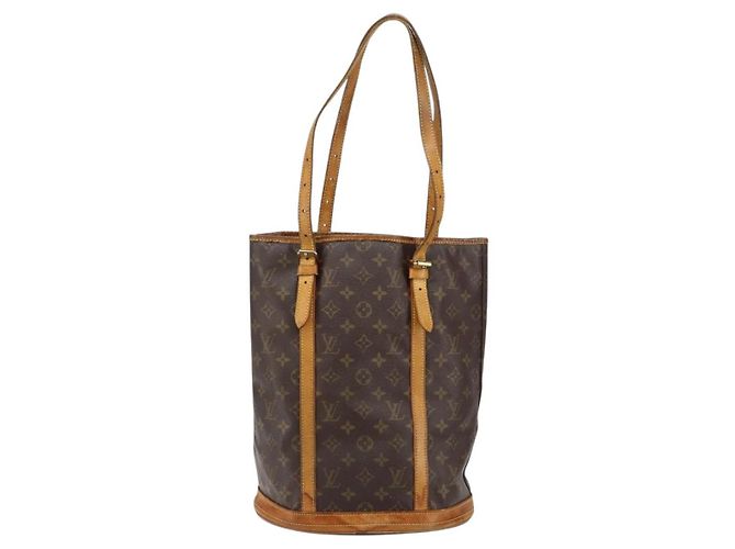 LOUIS VUITTON Borsa a Spalla Monogram Bucket GM M42236 LV Auth bs30623 Monogramma - vista 2