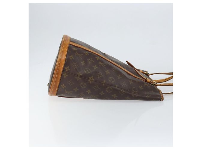 LOUIS VUITTON Borsa a Spalla Monogram Bucket GM M42236 LV Auth bs30623 Monogramma - vista 3