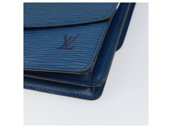 LOUIS VUITTON Borsa a Spalla Epi Grenel Blu M52362 LV Auth ep11728 - vista 15