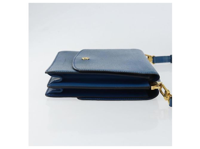 LOUIS VUITTON Borsa a Spalla Epi Grenel Blu M52362 LV Auth ep11728 - vista 3