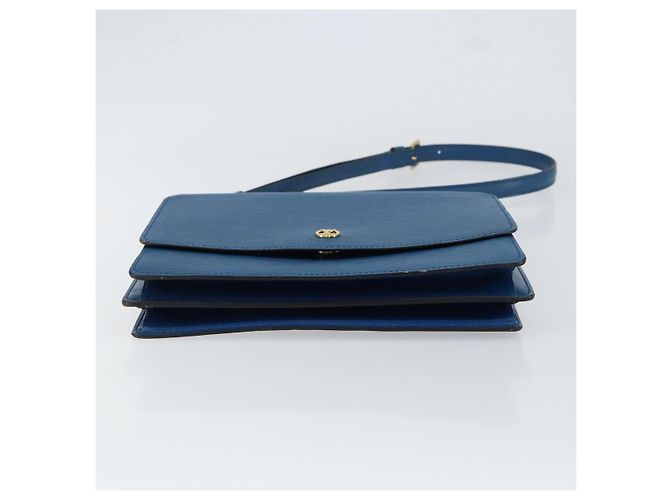 LOUIS VUITTON Borsa a Spalla Epi Grenel Blu M52362 LV Auth ep11728 - vista 5