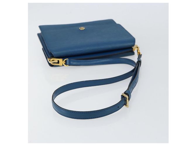LOUIS VUITTON Borsa a Spalla Epi Grenel Blu M52362 LV Auth ep11728 - vista 7
