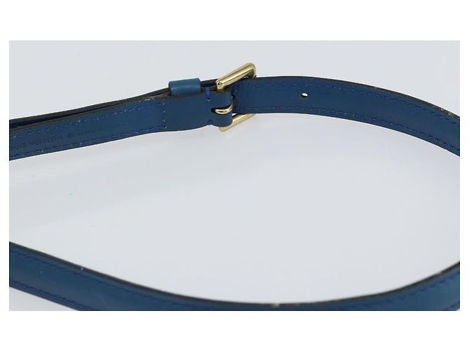 LOUIS VUITTON Borsa a Spalla Epi Grenel Blu M52362 LV Auth ep11728 - vista 8