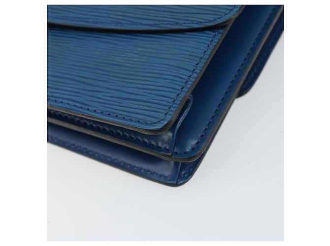 LOUIS VUITTON Borsa a Spalla Epi Grenel Blu M52362 LV Auth ep11728 - vista 9
