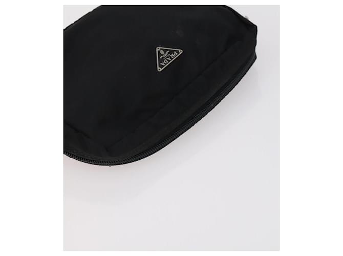 Pochette Prada Nylon 2 Set Nero Blu Auth 150209 - vista 5