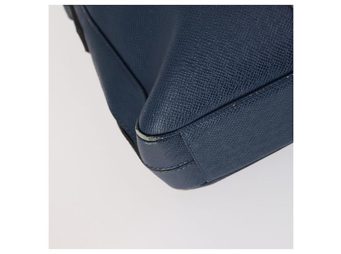 LOUIS VUITTON Taiga Porta Documenti da Viaggio PM Borsa 2way Blu M30639 Auth 136614 - vista 17