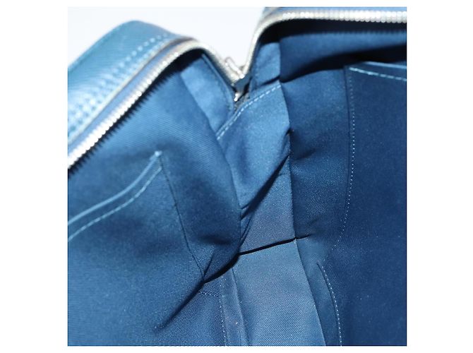 LOUIS VUITTON Taiga Porta Documenti da Viaggio PM Borsa 2way Blu M30639 Auth 136614 - vista 22