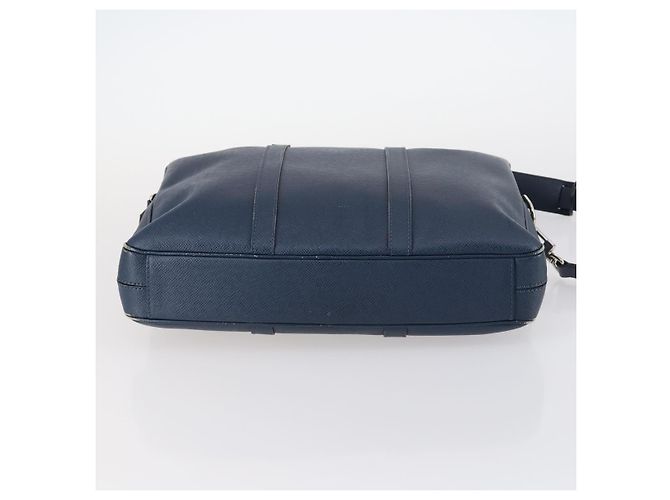 LOUIS VUITTON Taiga Porta Documenti da Viaggio PM Borsa 2way Blu M30639 Auth 136614 - vista 5