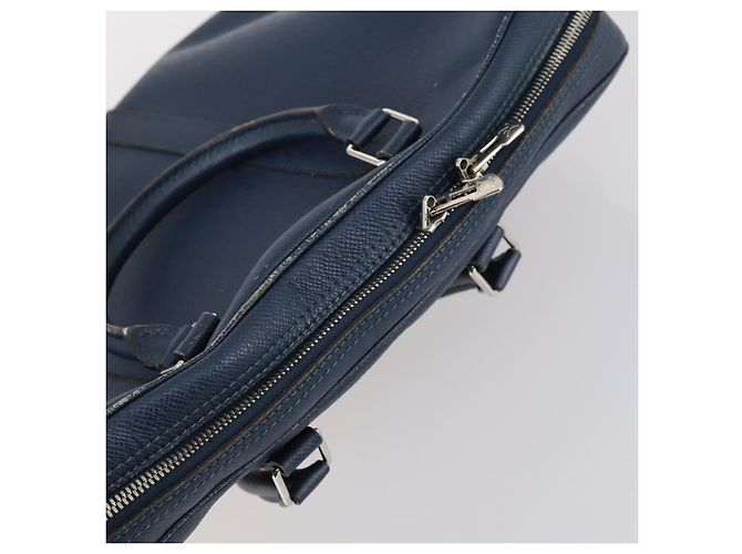 LOUIS VUITTON Taiga Porta Documenti da Viaggio PM Borsa 2way Blu M30639 Auth 136614 - vista 6
