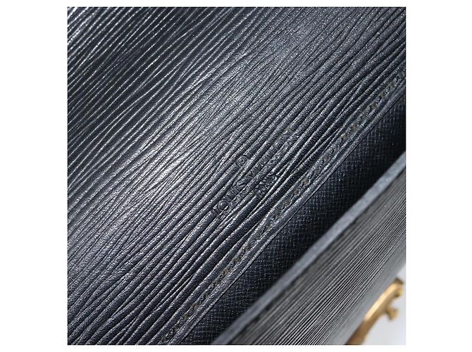 LOUIS VUITTON Epi Porta Documenti Senatore Briefcase Nera M54452 LV Auth th6385 Nero - vista 17