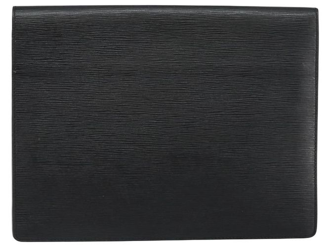 LOUIS VUITTON Epi Porta Documenti Senatore Briefcase Nera M54452 LV Auth th6385 Nero - vista 2