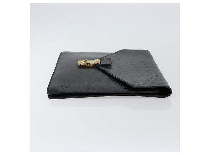 LOUIS VUITTON Epi Porta Documenti Senatore Briefcase Nera M54452 LV Auth th6385 Nero - vista 3