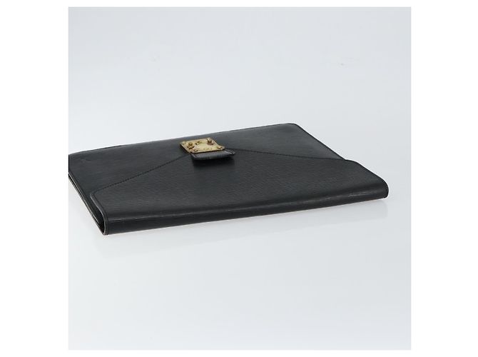 LOUIS VUITTON Epi Porta Documenti Senatore Briefcase Nera M54452 LV Auth th6385 Nero - vista 5