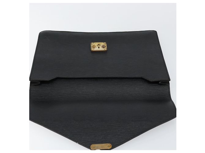 LOUIS VUITTON Epi Porta Documenti Senatore Briefcase Nera M54452 LV Auth th6385 Nero - vista 9