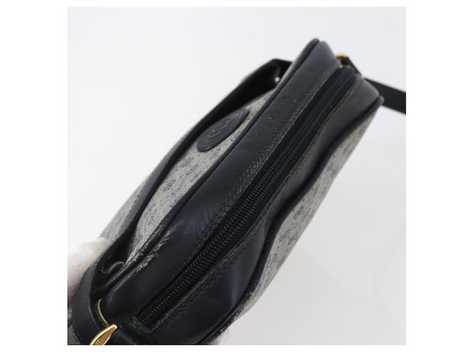 Gucci Borsa a Spalla Micro GG in Tela PVC Pelle Blu Auth BA6762 Blu navy - vista 6