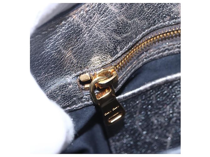 Borsa Miu Miu Madras in pelle 2 in 1 oro Auth mr1549 D'oro - vista 19
