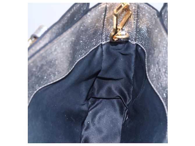 Borsa Miu Miu Madras in pelle 2 in 1 oro Auth mr1549 D'oro - vista 21