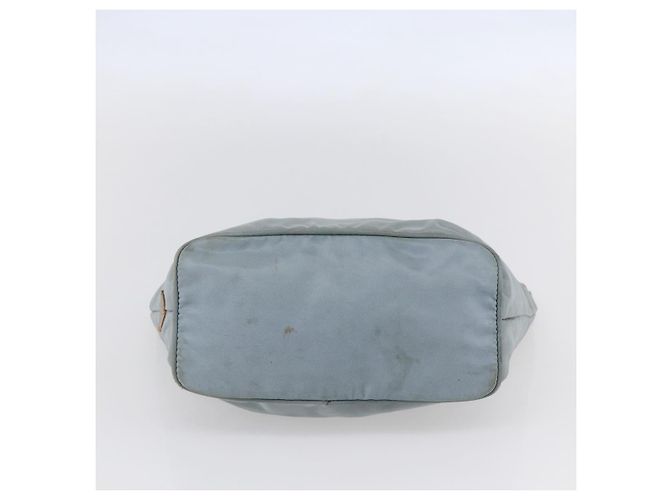 PRADA Borsa a Spalla con Catena Nylon Azzurro Chiaro Oro Auth SW1832 D'oro Blu chiaro - vista 5