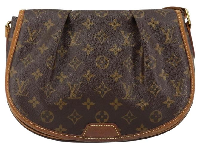 LOUIS VUITTON Borsa a Spalla Monogram Menilmontant PM M40474 LV Auth BA7616 Monogramma - vista 13