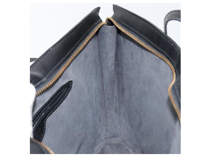 LOUIS VUITTON Borsa a Mano Epi Saint Jacques Nera M52272 LV Auth BA7918 Nero - vista 18