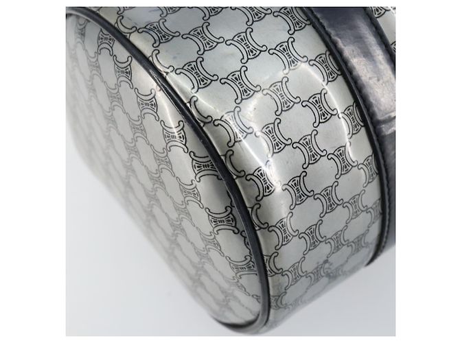 Céline Borsa a Mano CELINE Smalto Argento Auth mr1550 - vista 15