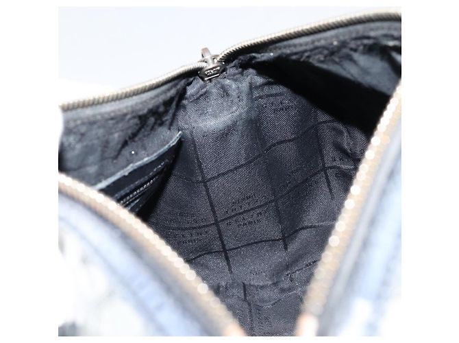 Céline Borsa a Mano CELINE Smalto Argento Auth mr1550 - vista 20