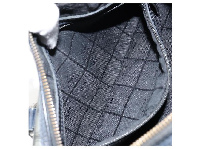 Céline Borsa a Mano CELINE Smalto Argento Auth mr1550 - vista 23
