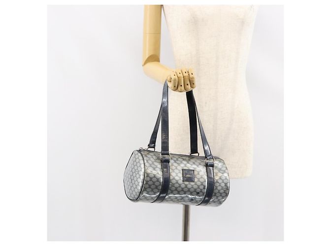 Céline Borsa a Mano CELINE Smalto Argento Auth mr1550 - vista 24