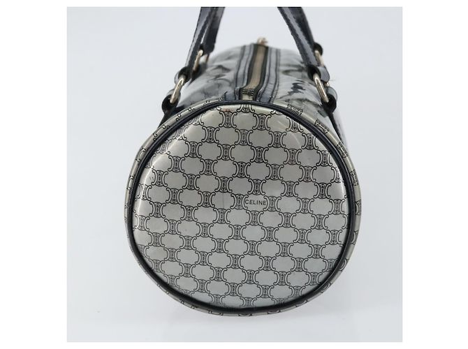 Céline Borsa a Mano CELINE Smalto Argento Auth mr1550 - vista 3