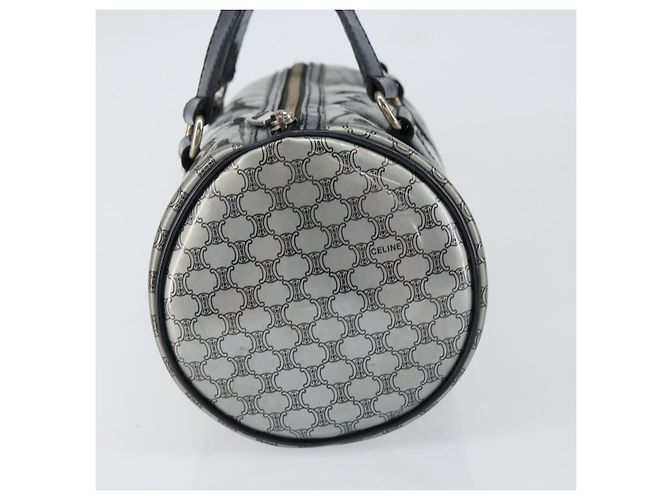 Céline Borsa a Mano CELINE Smalto Argento Auth mr1550 - vista 4
