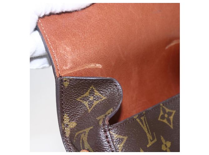 LOUIS VUITTON Borsa a Spalla Monogram Saint Cloud PM M51244 LV Auth BA8275 Monogramma - vista 10
