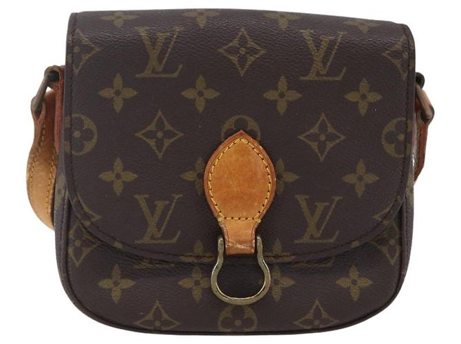 LOUIS VUITTON Borsa a Spalla Monogram Saint Cloud PM M51244 LV Auth BA8275 Monogramma - vista 13