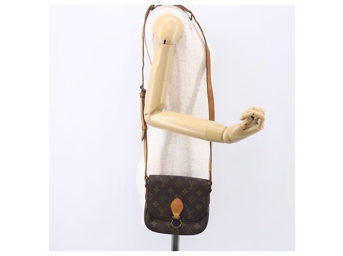 LOUIS VUITTON Borsa a Spalla Monogram Saint Cloud PM M51244 LV Auth BA8275 Monogramma - vista 24