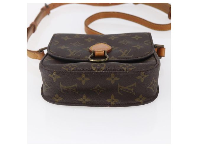 LOUIS VUITTON Borsa a Spalla Monogram Saint Cloud PM M51244 LV Auth BA8275 Monogramma - vista 5