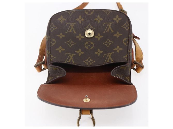 LOUIS VUITTON Borsa a Spalla Monogram Saint Cloud PM M51244 LV Auth BA8275 Monogramma - vista 9