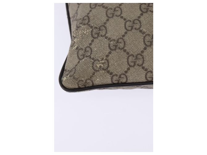 Gucci Borsa a Spalla GG Supreme PVC Beige 141626 Auth 148265 - vista 15