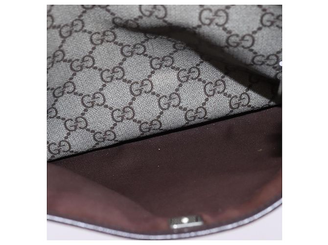 Gucci Borsa a Spalla GG Supreme PVC Beige 141626 Auth 148265 - vista 21